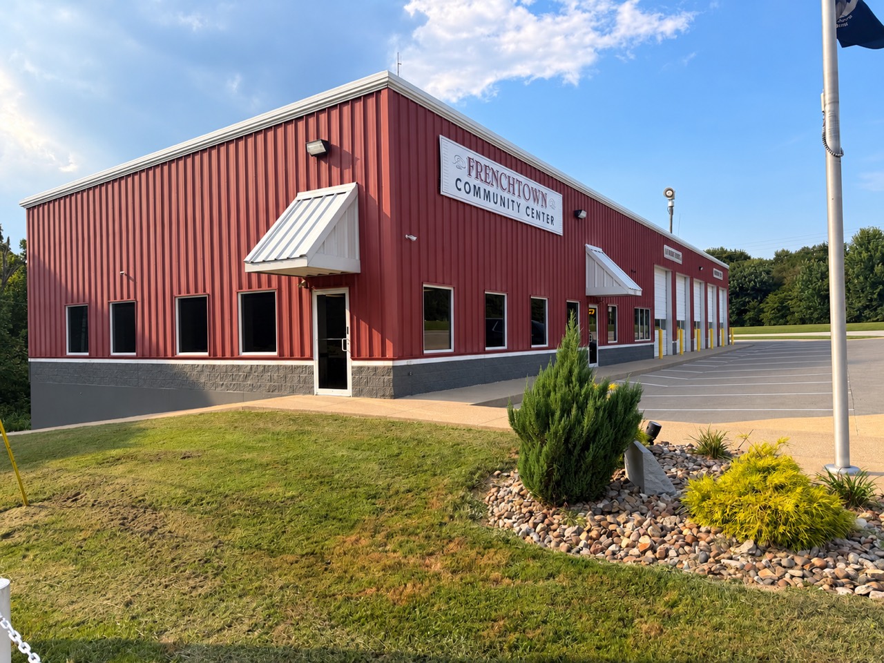 Exterior of Frenchtown Community Center