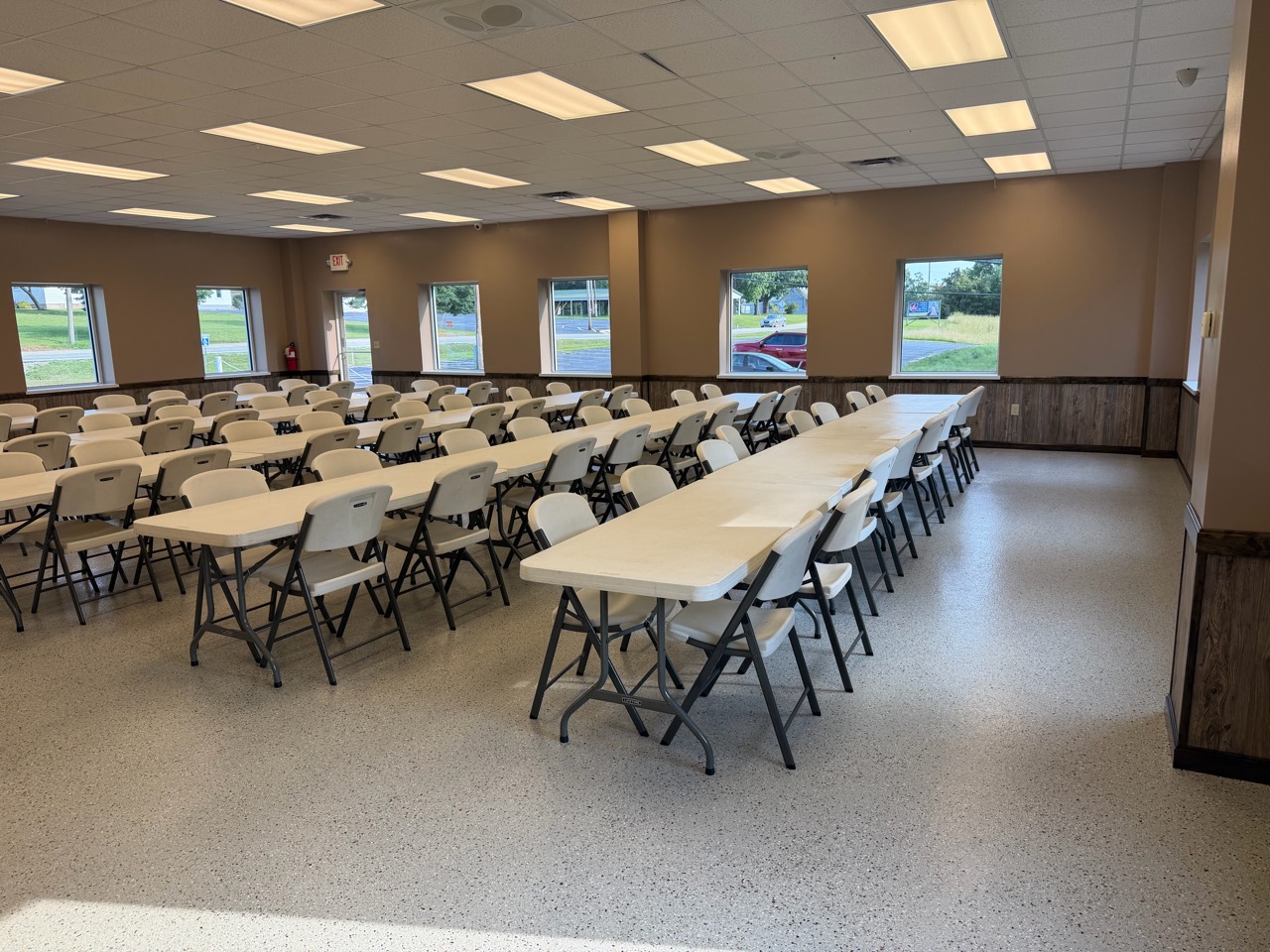 Interior of Frenchtown Community Center